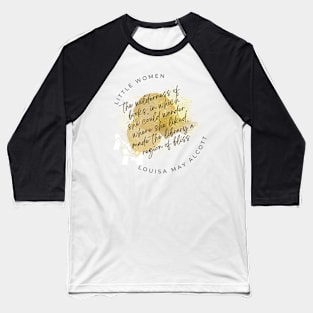 little women library watercolor Baseball T-Shirt